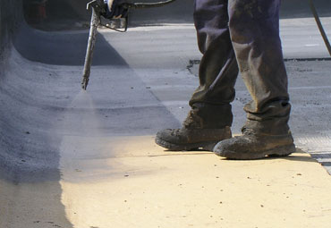 coating systems over Waterloo spray foam roof systems